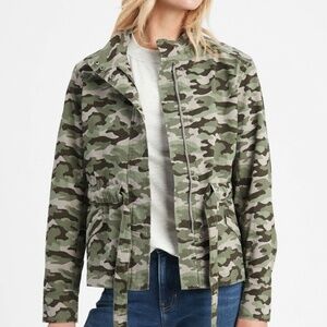 Banana Republic - Green Camo Utility Jacket